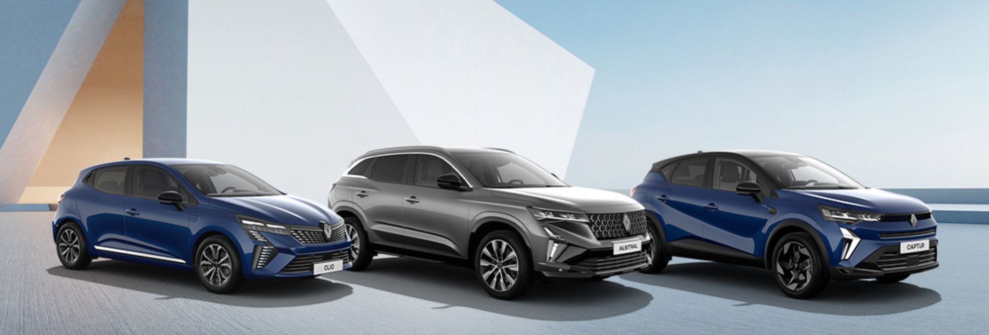 Renault Clio, Captur und Austral